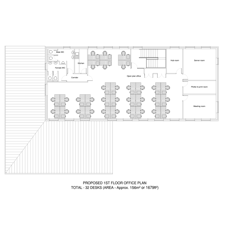 Example Office Space Plan